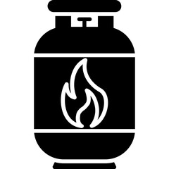 Gas Cylinder Icon
