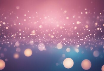 Galaxy background and pastel color Mystical pink and blue gradient with glowing bokeh defocused...