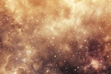 Picturesque soft and bright nebula background
