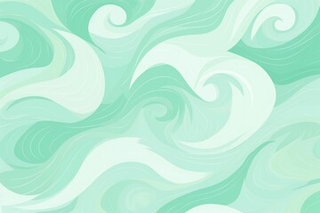 Fototapeta na wymiar Mint marble swirls pattern