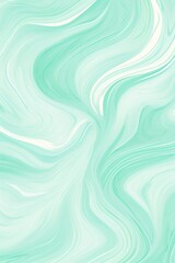Fototapeta na wymiar Mint marble swirls pattern