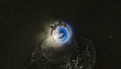 tunel na praia - praia grande