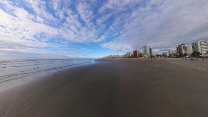 praia grande - nascer do dia