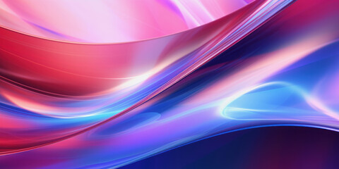 illustration of a modern blue and pink neon colored background