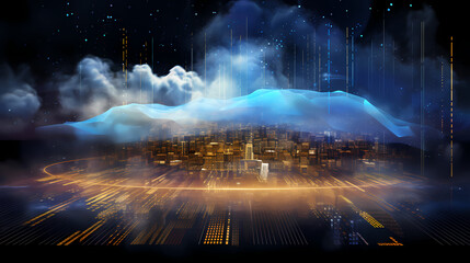 Illuminated Cloudscape: The Convergence of Data and Design