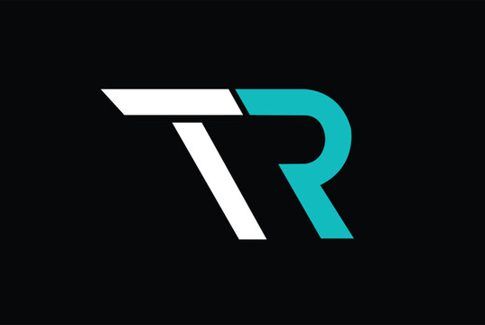 RT, TR, Abstract Letters Logo Monogram