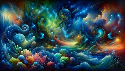 Fantasy of the Deep Sea