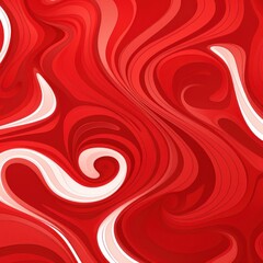 Naklejka premium Red marble swirls pattern