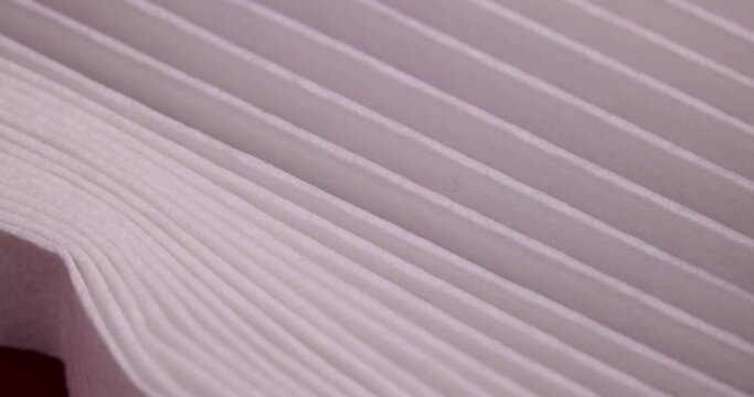 new clean light air filter, new thin air filter for car interior