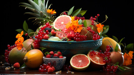 Exotic Tropical Fruits