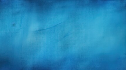 azure blue, ocean blue abstract vintage background for design. Fabric cloth canvas texture. Color gradient, ombre. Rough, grain. Matte, shimmer