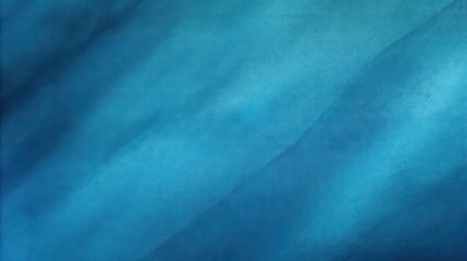 azure blue, ocean blue abstract vintage background for design. Fabric cloth canvas texture. Color gradient, ombre. Rough, grain. Matte, shimmer