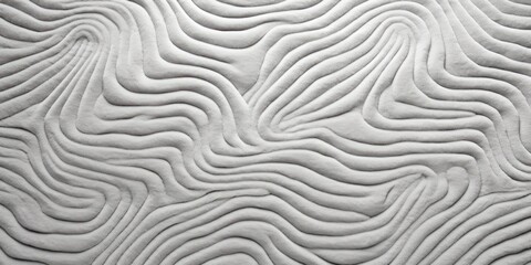 Silver soft lines, simple graphics, simple details, minimalist 2D carpet texture