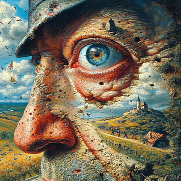 disillusionment and irrationality, absurdity and nonsense, surreal fantasy world