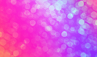 Pink bokeh background perfect for Party, Anniversary, Birthdays, celebration. Free space for text