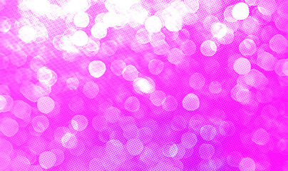 Pink bokeh background perfect for Party, Anniversary, Birthdays, celebration. Free space for text