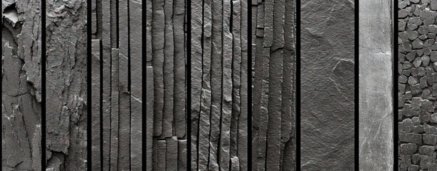 Fototapeta premium black background with elegant vertical stripes