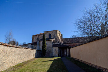 Monastery of Santa María de Gradefes (12th century). Leon, Castile and Leon, Spain.