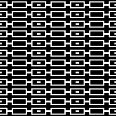 
A white background with black design.Seamless texture for fashion, textile design,  on wall paper, wrapping paper, fabrics and home decor. Simple repeat pattern. Geometric patterns.