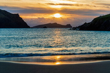 Sleeping Giant sunset Dingle Kerry Ireland