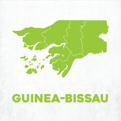 Detailed Guinea Bissau Map