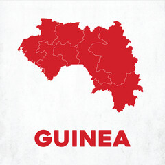 Detailed Guinea Map
