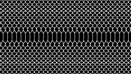 Foto op Canvas Repeating Snakeskin vector Pattern seamless illustrator scale swatch © inhabitant_b