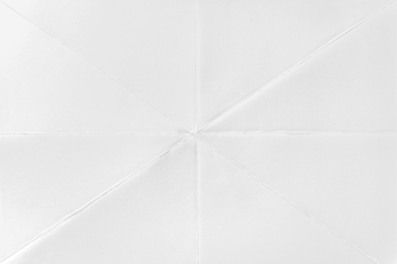 Crumpled Isolated Paper For Photo Texture Overlay in retro style. Grunge Folded Paper Overlay. Halftone shapes and texture, retro and stained effect. Poster, Mockup, Graphic Design.