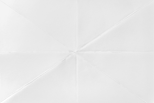 Crumpled Isolated Paper For Photo Texture Overlay in retro style. Grunge Folded Paper Overlay. Halftone shapes and texture, retro and stained effect. Poster, Mockup, Graphic Design.