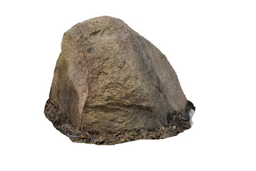 Isolated boulder with various textures and colors from Pescott Arizona © Malisa Nicolau