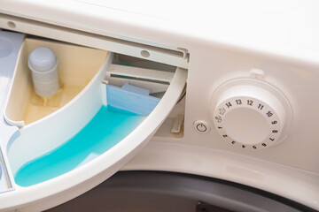 Powder compartment in the washing machine
