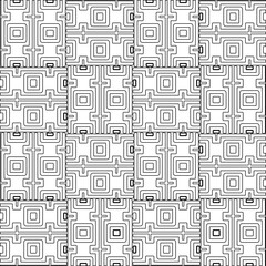 Abstract shapes from lines. Vector graphics for design, prints, decoration, cover, textile, digital wallpaper, web background, wrapping paper, clothing, fabric, packaging, cards.Geometric patterns.