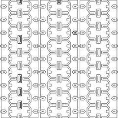 Abstract shapes from lines. Vector graphics for design, prints, decoration, cover, textile, digital wallpaper, web background, wrapping paper, clothing, fabric, packaging, cards.Geometric patterns.