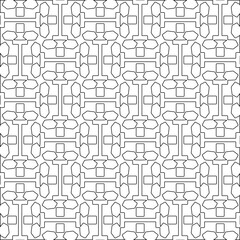 Abstract shapes from lines. Vector graphics for design, prints, decoration, cover, textile, digital wallpaper, web background, wrapping paper, clothing, fabric, packaging, cards.Geometric patterns.