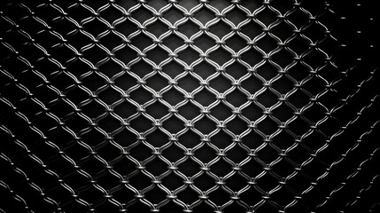 Fototapeta premium Photo patterned background of corporate steel mesh, concept strength