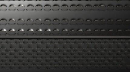 Patterned corporate background brushed steel with punched holes