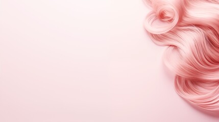ピンクの美しい髪の背景画像