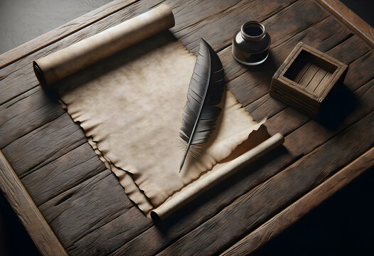 Plume et parchemin