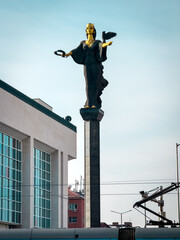 Statue of Sveta Sofia in Sophia, Bulgaria