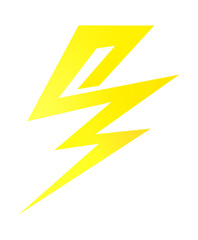 gradient lightning bolt