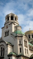 Fototapeta na wymiar Aleksandr Nevskij Cathedral in Sofia, Bulgaria