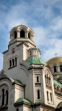 Aleksandr Nevskij Cathedral In Sofia, Bulgaria