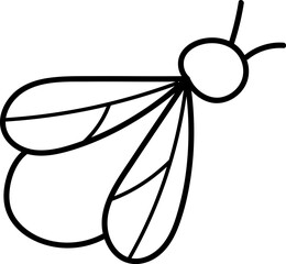 Fly Insect Doodle