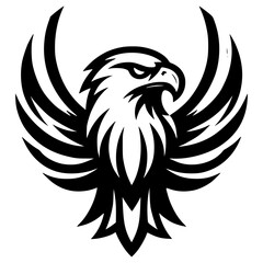 Obraz premium Vectorized Eagle Emblem