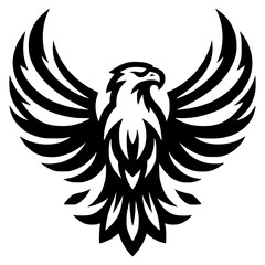 Obraz premium Vectorized Eagle Emblem
