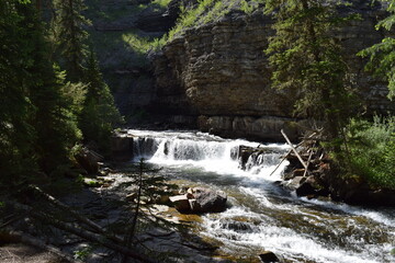 Ousel Falls Big Sky Montana
