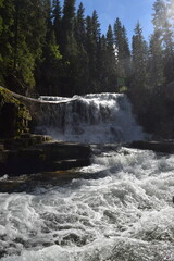 Ousel Falls Big Sky Montana 