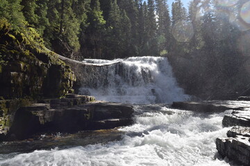 Ousel Falls Big Sky Montana