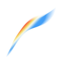 Gradient blue light leak with noise