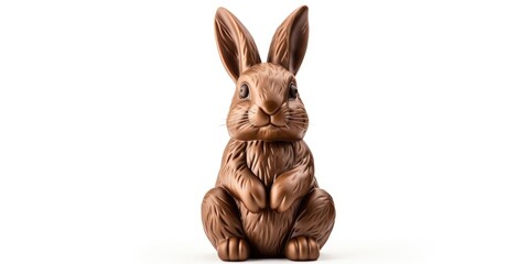 Fall in love with this charming bunnyshaped chocolate, handcrafted from rich, dark chocolate, and filled with a decadent hazelnut cream that oozes with every bite. Its intense flavor profile